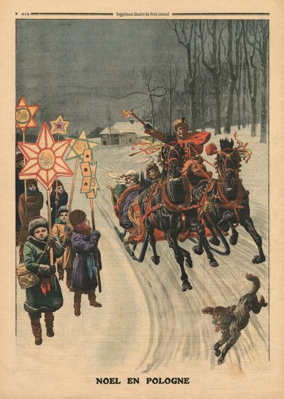 Weihnachten in Polen, Illustration aus 